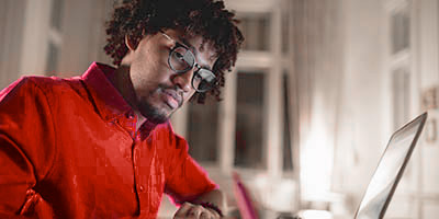 Student Studying
