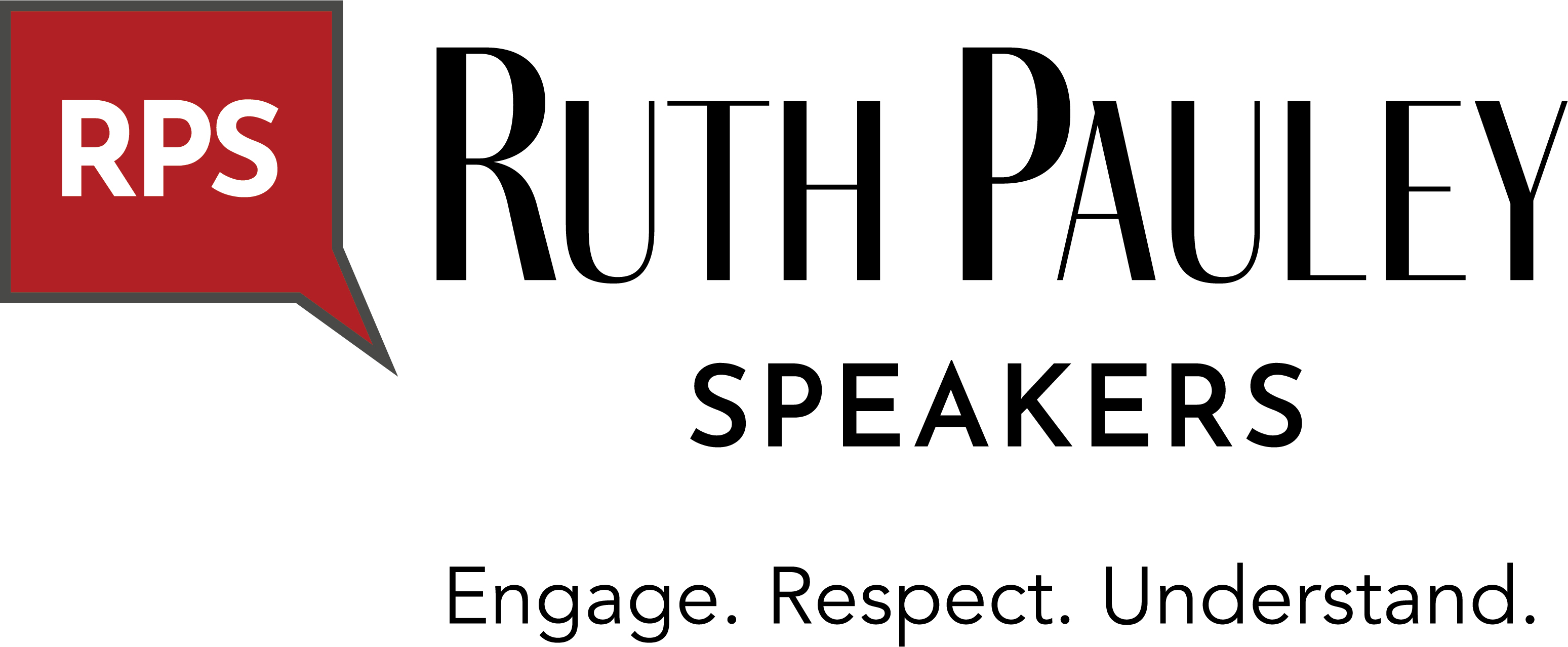 The Ruth Pauley Speakers Series Logo
