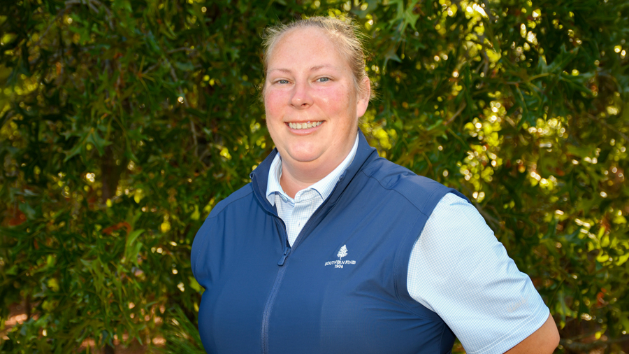 Portrait of Laura Kinsman, director of the Sandhills Community College Small Business Center.