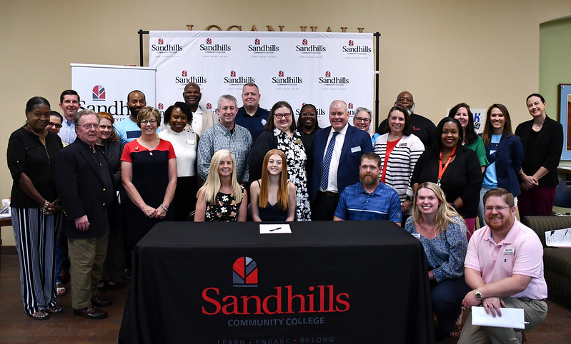 President Stewart and Alyssa Mabe