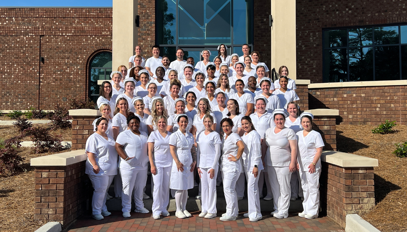 Pictured is the 2023 nursing graduates