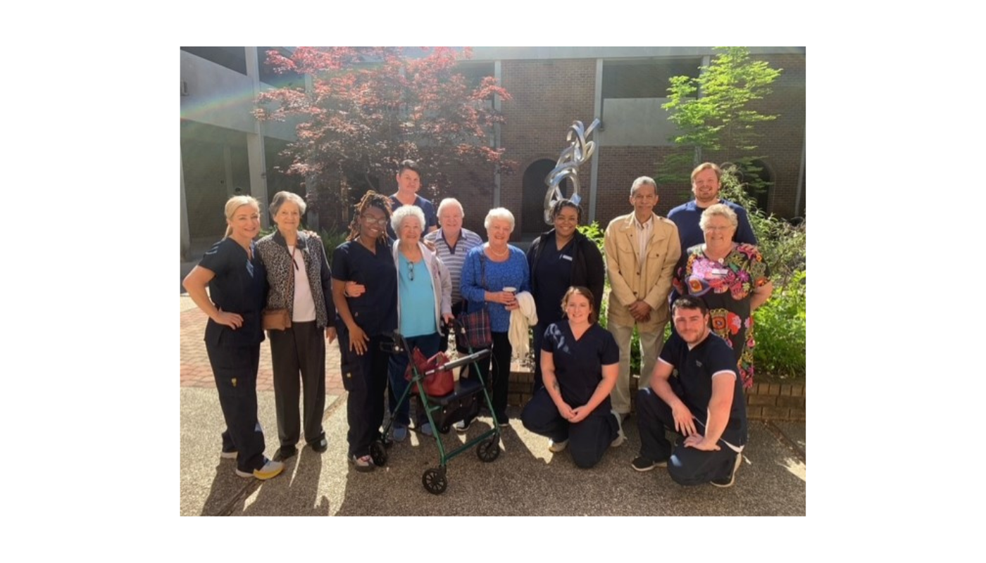 Residents of Scotia Village Retirement Community with our Therapeutic Massage Students