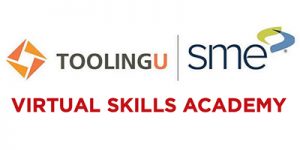 White background. ToolingU and SME logos. Text that reads, "Virtual Skills Academy."